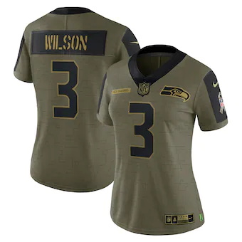 womens nike russell wilson olive seattle seahawks 2021 salu